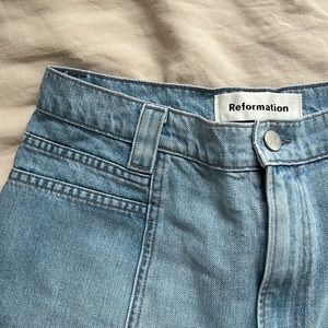 Reformation 70's Jean in Skye size 30 NWT